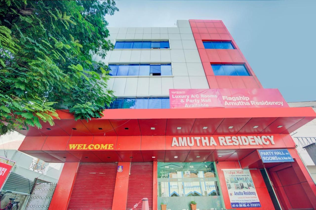 Oyo Flagship Amutha Residency Hotel Chennai Exterior foto